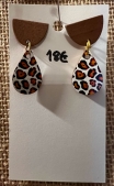 Wooden earrings